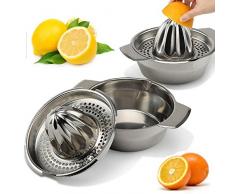 The Best Kingdom Neu Gute Qualität Edelstahl Lemon Saftpresse Zitronenpresse Frucht Zitrus Saftpresse DE