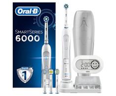 Oral-B Pro 6000 CrossAction Elektrisch Wieder Aufladbare Zahnbürste mit Bluetooth-konnektivität Powered by Braun