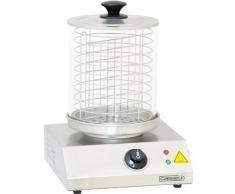 Casselin Wurstwärmer 800W aus Edelstahl mit Glaskanne - Thermostat 30 °C - 100 °C