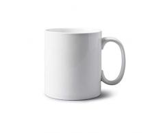 Extra-große, weiße Porzellantasse von W M Bartleet and Sons, 730 ml