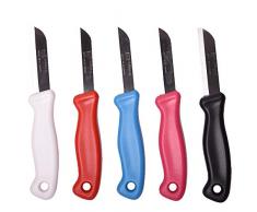 Solingen 5 x Messer Orig Made in Germany Allzweckmesser Obstmesser Gemüsemesser Tafelmesser - Sehr scharf/langlebig/aus rostfreiem Edelstahl