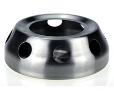 Urban Lifestyle Stövchen/Teewärmer aus Edelstahl gebürstet matt