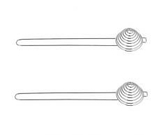 Ei-Eigelb-Trenner, Edelstahl, Eiweißfilter, für Küchenhelfer, Backwerkzeug, 2 Stück