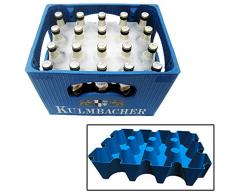 Monsterzeug Bierkühler, Eisblockform für Bierkisten, Für Kasten mit 20 x 0,5 l Flaschen, blau