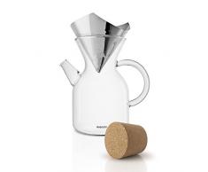 Eva Solo Pour over Kaffeezubereiter 1 Liter Glaskanne mit Edelstahlkaffeefilter