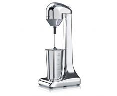 Arendo - Drink Mixer - Getränkemixer - elektrischer Standmixer - Shaker - 500 ml Becher - 100 W, 22.000 U min - 2 Geschwindigkeitsstufen - Protein Drinks Smoothies Eischnee Milchshakes Cocktails - GS