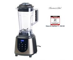 Rosenstein & Söhne Hochleistungsmixer: Profi-Standmixer mit LED-Touch-Display, 2 Liter, 1.800 W, 30.000 U/min (Profi Küchenmixer)