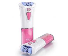 Queenmew Gesicht Epilierer für Damen, Face SPA Mini Gesichtsepilierer mit Led Licht, Gesichtshaarentfernung & Kabellose Elektrisch Epiliergerät für Damen Körper, Batterieleistung, Leicht und Kompakt