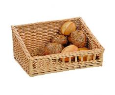 Kesper Brotkorb, aus Vollweide, MaÃŸe: 400 x 300 x 190 mm
