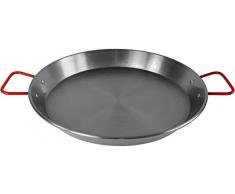 Paellapfanne Paella Pfanne aus Eisen poliert 36cm für original Paella aus Spanien