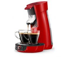 Philips HD6564/81 Kaffeemaschine, Scintillant Rot