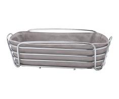 blomus 63676 Brotkorb DELARA, taupe