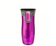 Contigo West Loop Stainless Steel Travel Mug - Thermobecher, Farbe:violett