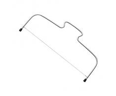 KAISER Tortenbodenschneider 38 cm Pâtisserie höhenverstellbarer Schneidedraht hochwertige Verarbeitung aus rostfreiem Edelstahl Gummifüße