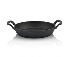 BBQ-Toro Servierpfännchen Set I rund Ø 20 cm I Gusseisen Grillpfannen Pfännchen (1)