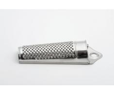Weis Muskatnussreibe 14 cm, Edelstahl, Silber 14 x 5 x 5 cm