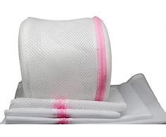 Wäschenetze für die Waschmaschine von PRETTY GOOD LAUNDRY in PREMIUM Qualität mit robusten Reißverschlüssen. Für Dessous, Babykleidung, Kashmir, Seide, Strumpfhosen, Gardinen (5)