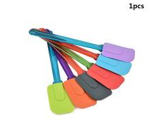 Fliyeong 1 stücke Durable Kitchen Gadget Kuchen Sahne Butter Spatel Silikon Schaber Rühren Utensil DIY Küche Liefert Zufällige Farbe