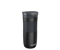 Contigo Thermobecher Byron Snapseal, Edelstahl Isolierbecher, Kaffebecher to go, auslaufsicher, spülmaschinenfester Deckel BPA-frei, 470 ml