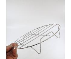 OUNONA Dampfgarer Einsatz Edelstahl Dämpfeinsatz für Töpfe Küche Zubehör