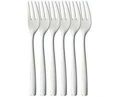 WMF 1287796040 Kuchengabel BISTRO 6-er Set