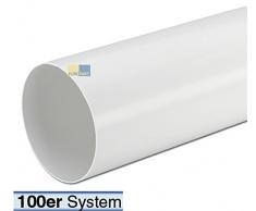 Rohr 100erR 1000mm Abluft Zuluft Trockner Ablufttrockner