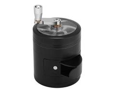 Leinggg Kräutermühle - Handbetriebene Küchenmühle aus Zinklegierung mit Kurbelgriff