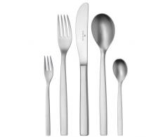 Auerhahn Besteck-Set Vitto 30-teilig für 6 Personen Edelstahl Rostfrei 18/10 mattiert eingesetzte Klinge spülmaschinenfest