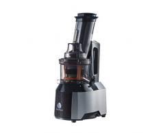 Ventray Saftpresse - Entsafter Slow Juicer leistungsstarker Entsafter für Obst und Gemüse mit breiter Einspeiseöffnung und großer Ausgabeöffnung - Kaltpresse - 809 Schwarz