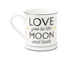 Kaffeetasse Love you to the Moon and back