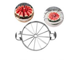 Meetgre Obstschneider für Wassermelone, Ananas, Mamas Schlüssel zum einfachen Leben, Edelstahl, 25cm