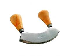 GRÄWE® Kräutermesser/Wiegemesser 14 cm, mit Doppelklinge