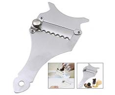 LHKJ Edelstahl Trüffelhobel,Trüffelschneider Schokolade Schneider für Küche