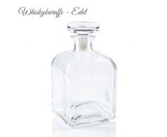 Geschenke 24 Whiskykaraffe Edel mit Gravur Freund /& V/äter personalisiertes Whisky-Geschenk f/ür M/änner 1 graviertes Whiskyglas