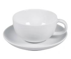 My Basics Porzellan Tee-Untertasse Cucina weiß, ø 14 cm (6 Stück)