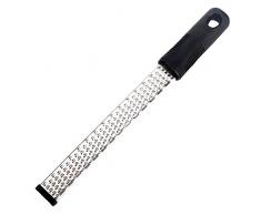 Jipai Edelstahl Zester Reibe Zesterreißer für Muskatnuss, Parmesan Käse, Zitronen, Ingwer, Knoblauch, Schokolade & Gemüse. Muskatreibe, Zitronenschaber, Muskatnussreibe, Parmesanreibe rechteckig