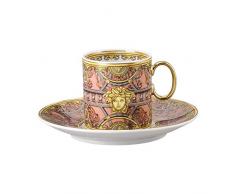Rosenthal Versace La Scala del Palazzo - Rosa Espressotasse 0,10 L 2-tlg.
