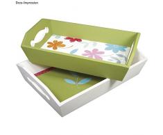 RAYHER 62410000 Holz Tablett Set, FSC Mix Credit, 27 x 17 cm und 31 x 20 cm