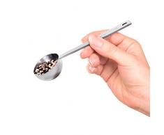 ORBLUE Kaffeelöffel Set aus Edelstahl in zwei verschiedenen Größen und extra langem Stiel