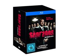 Sopranos - Die komplette Serie (inkl. Flachmann) (exklusiv bei Amazon.de) [Blu-ray] [Limited Edition]