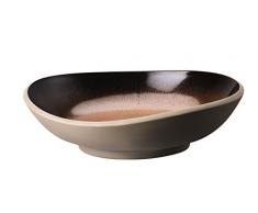 Rosenthal - Junto Bronze - Suppenteller - Teller tief - Steinzeug Ø 17 cm