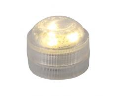 LED Teelicht für Dome Light Windlicht Porzellanbecher sicheres Licht wasserdicht