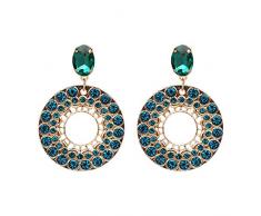 LLXXN Legierung Inlay Glasserie Stud