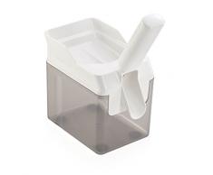 Leifheit Kirschentkerner Cherrymat für schnelles Entkernen, Kirschkernentferner trennt Kern und Fruchtfleisch, Kirschenentsteiner mit Auffangbehälter