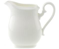 Villeroy & Boch Royal Milchkännchen, kleine Milchkanne in schlichtem Design aus hochwertigem Premium Bone Porzellan, spülmaschinenfest, 250 ml