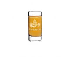 Herz & Heim® Tequila Shot Glas mit Gravur des Wunschnamens - mexikanische Motive zur Auswahl Sombrero