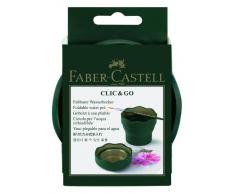 Wasserbecher CLIC & GO, grün, gold