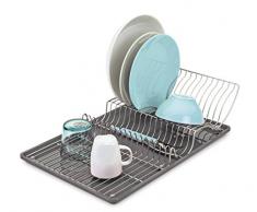 Geschirrkorb mit Schale Abtropfschale 50x31 cm Geschirrablag Polytherme