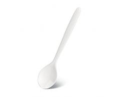 Emsa 501195 Eierlöffel, Kunststoff, Weiß, Superline