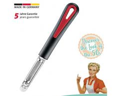 Westmark Tomaten-/ und Kiwischäler mit gezackter Klinge, Retro Design, 18,5 x 2,2 cm, Edelstahlklinge, Tomfix Retro-Look, 2946RT60
